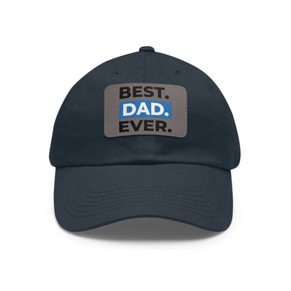 Dad Hat with Leather Patch (Rectangle)  -  Available USA Only - Zion Legend Fashions