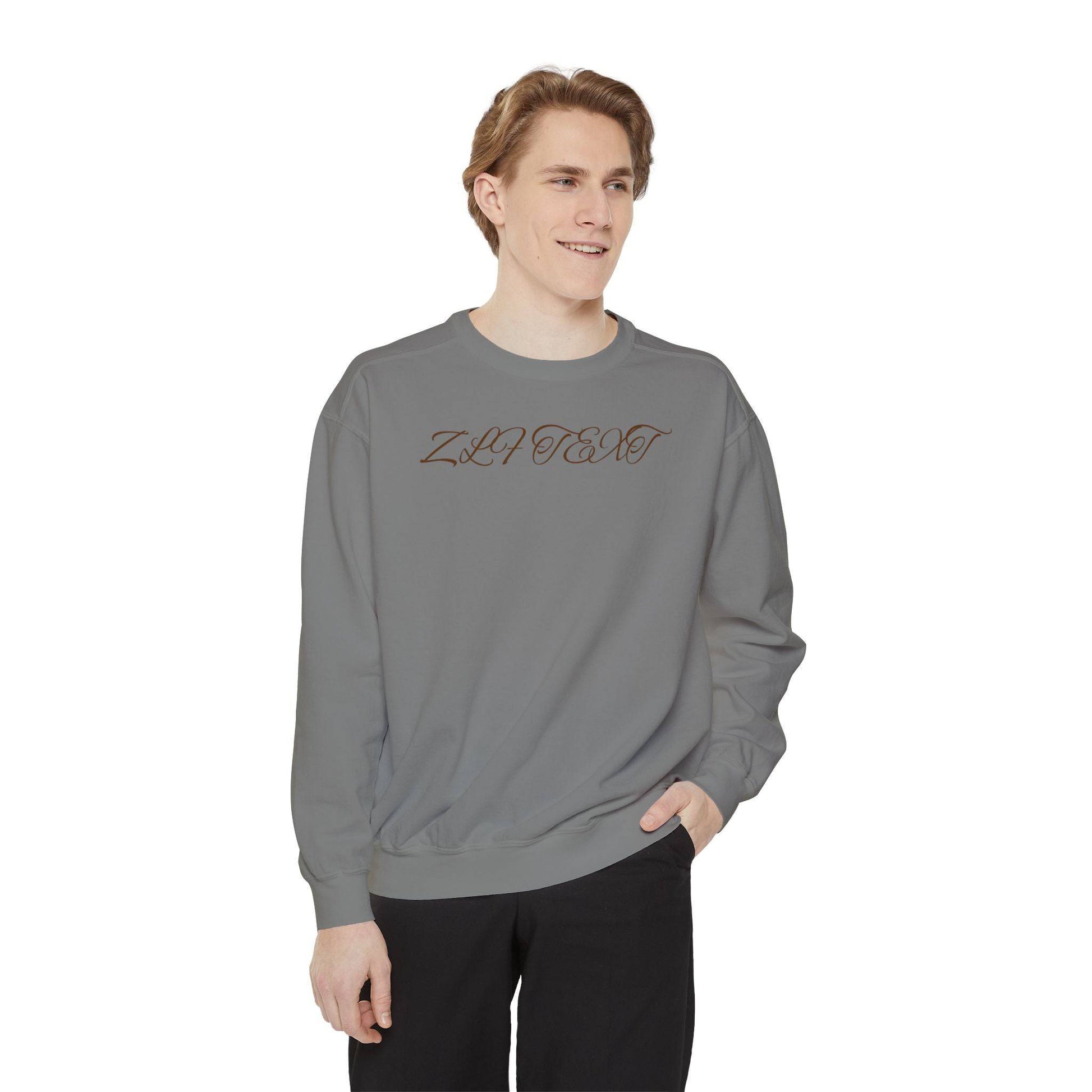Scroll Unisex Garment-Dyed Sweatshirt - Zion Legend Fashions
