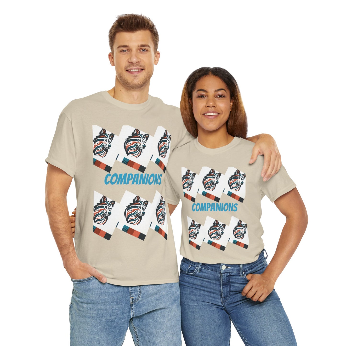 Companion Unisex Heavy 100% US Cotton Tee - Zion Legend Fashions