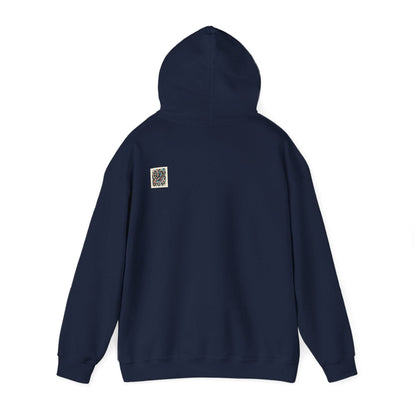 Twisted White  Unisex Heavy Blend™ Hooded Sweatshirt - Zion Legend Fashions