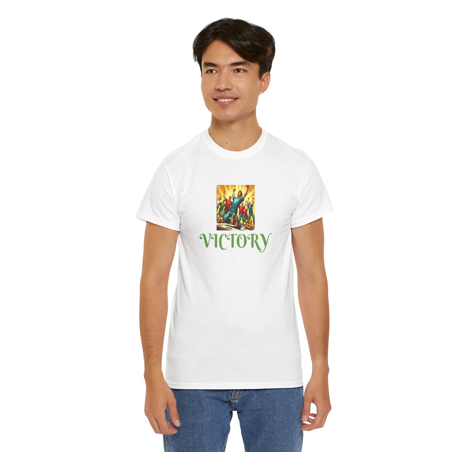 Victory Unisex Heavy Cotton Tee - Zion Legend Fashions