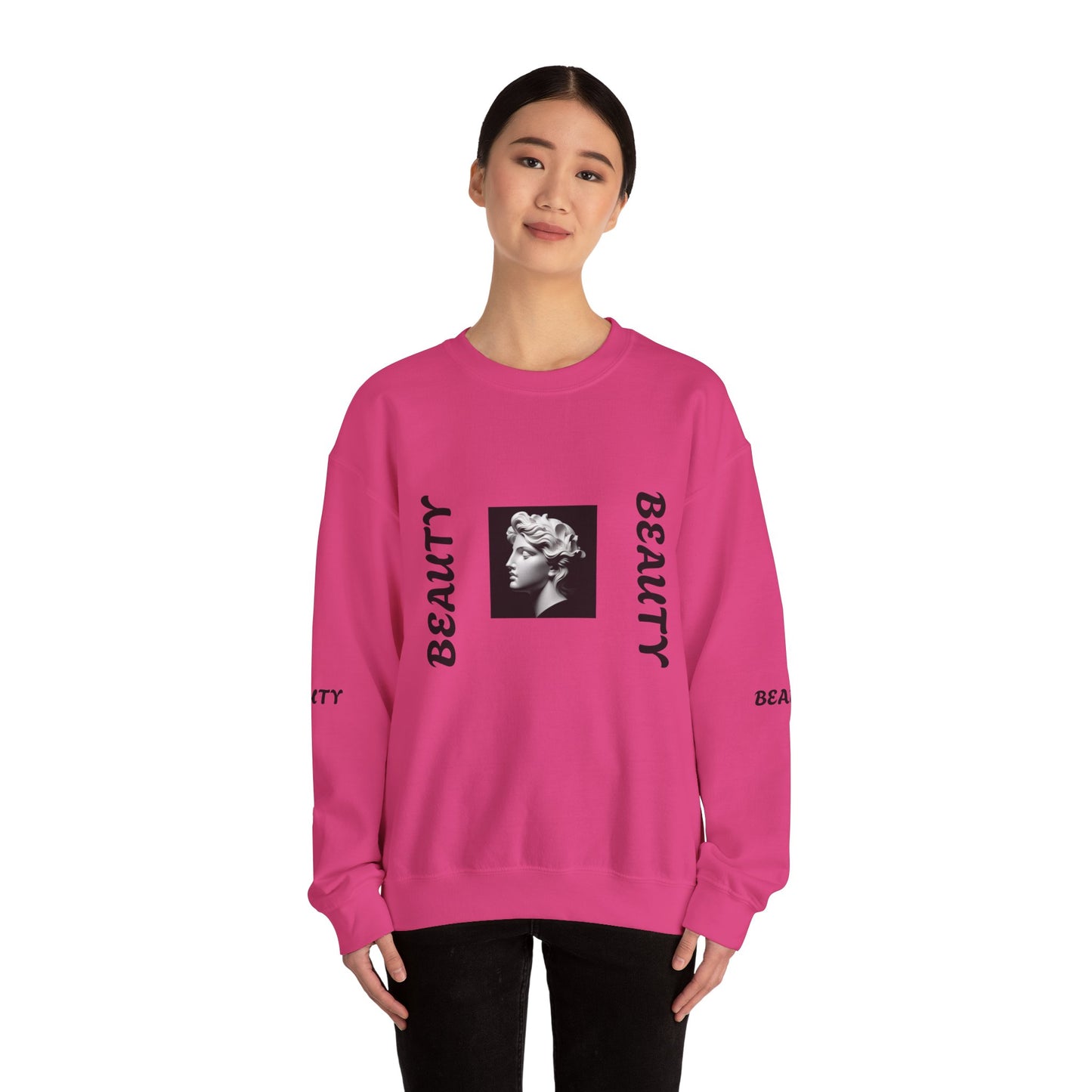 Beauty Unisex Heavy Blend™ Crewneck Sweatshirt - Zion Legend Fashions