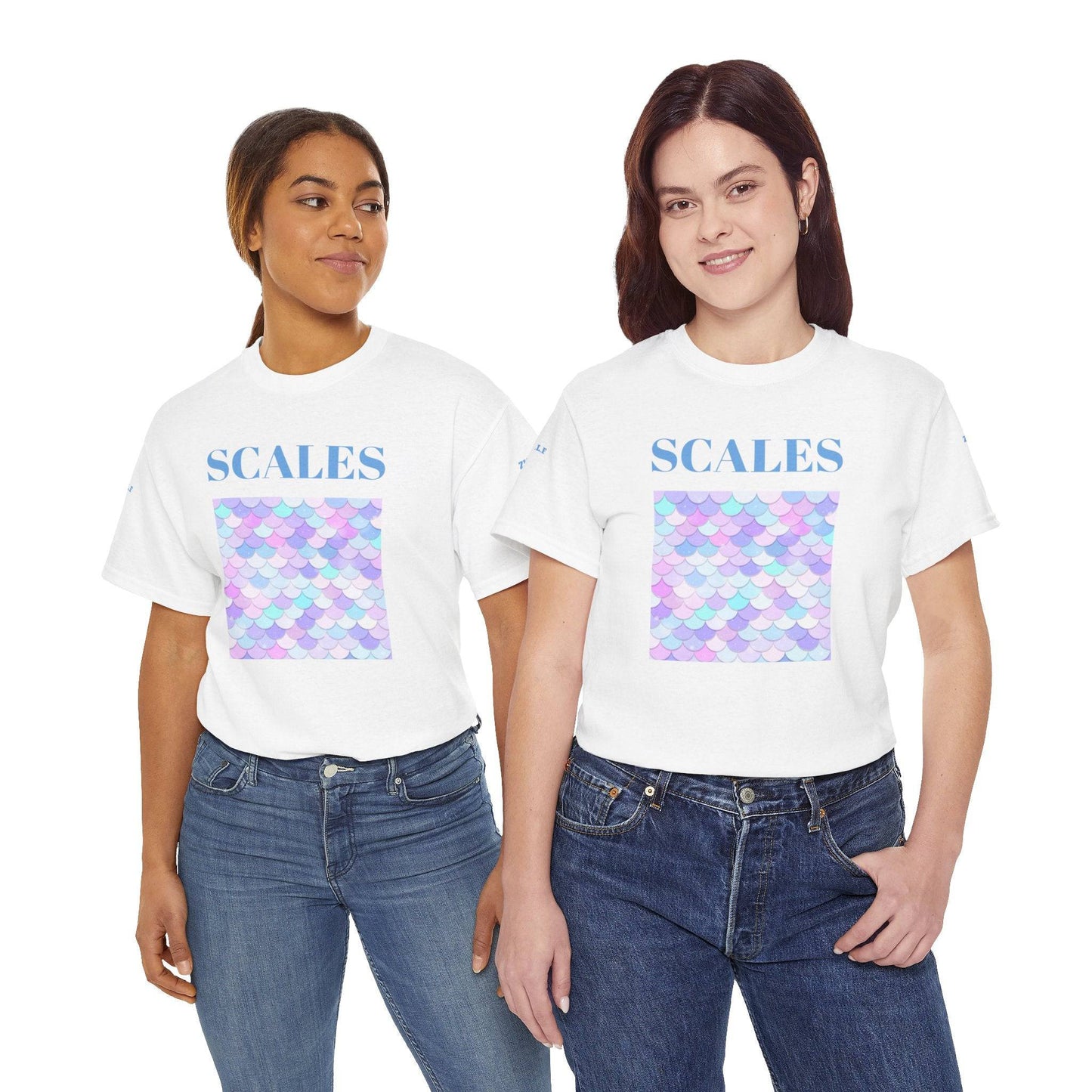 Vivacious Scales Unisex Heavy 100% Cotton Tee - Zion Legend Fashions