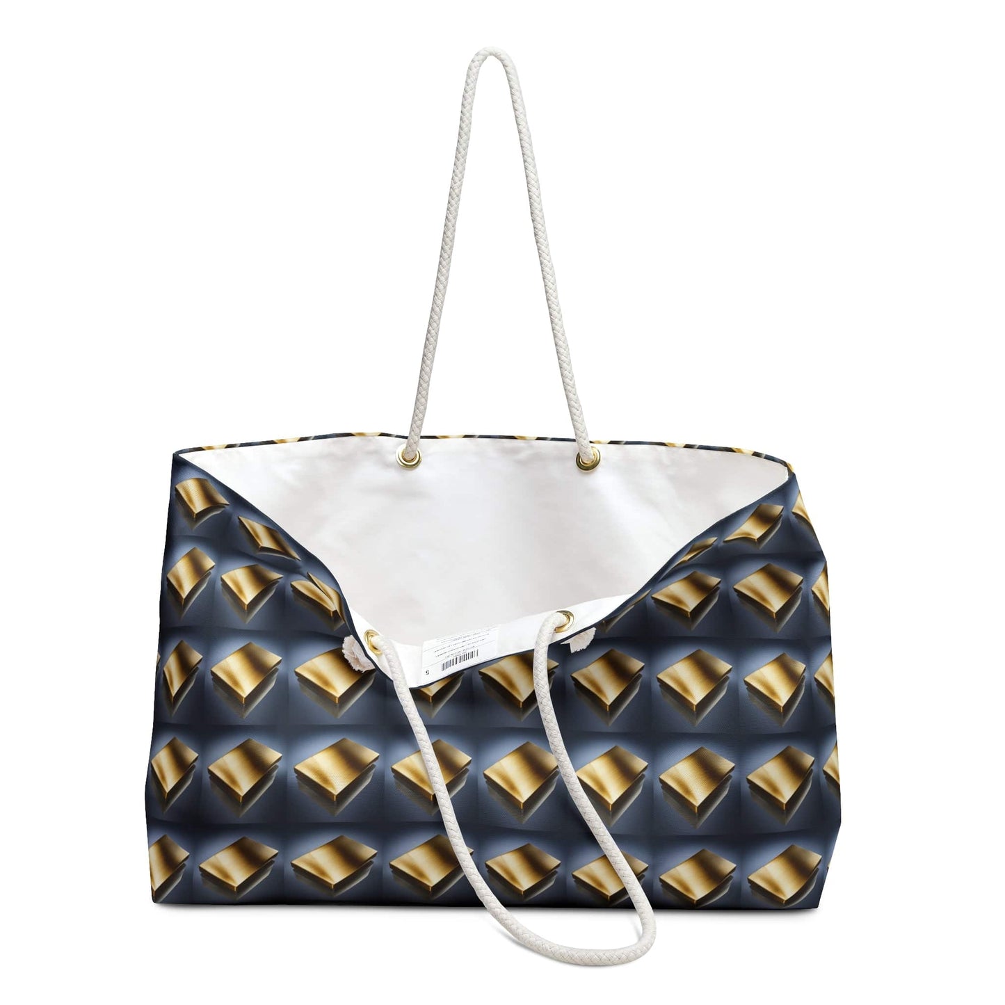 Gold Weekender Bag - Zion Legend Fashions