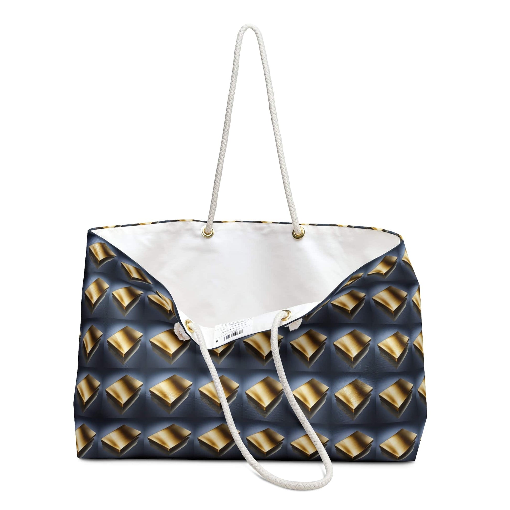 Gold Weekender Bag - Zion Legend Fashions