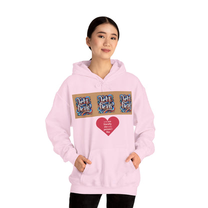 Funky Lett Unisex Heavy Blend™ Hooded Sweatshirt - Zion Legend Fashions