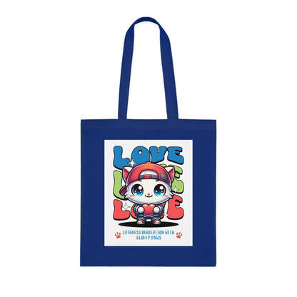 Love Bags Cotton Tote  -  Available UK and Europe Only - Zion Legend Fashions