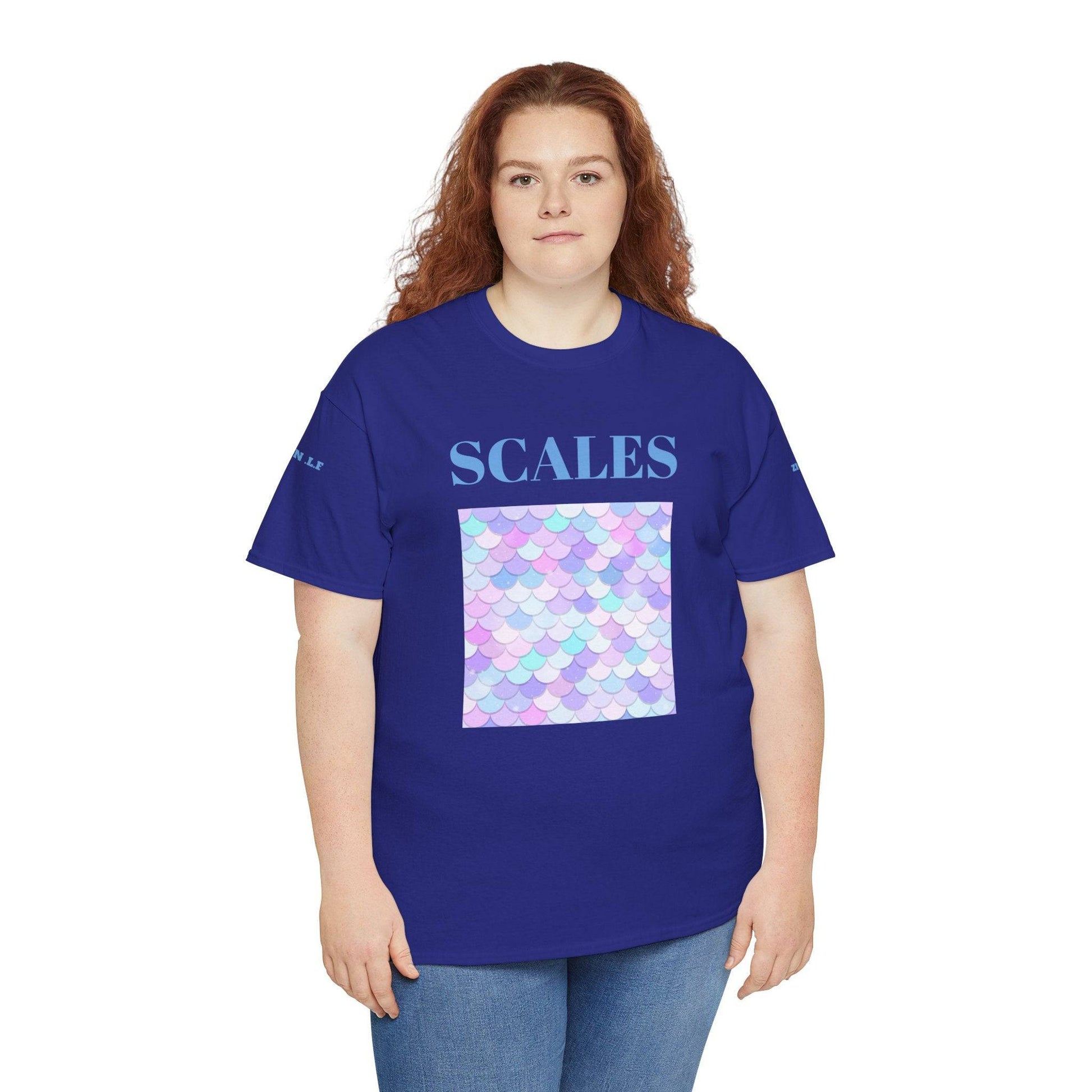 Vivacious Scales Unisex Heavy 100% Cotton Tee - Zion Legend Fashions