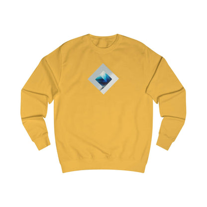 Square Blue  Men's Sweatshirt - Zion Legend Fashions