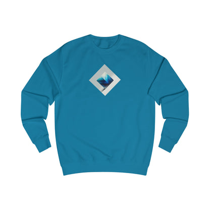 Square Blue  Men's Sweatshirt - Zion Legend Fashions