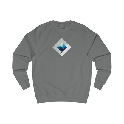 Square Blue  Men's Sweatshirt - Zion Legend Fashions