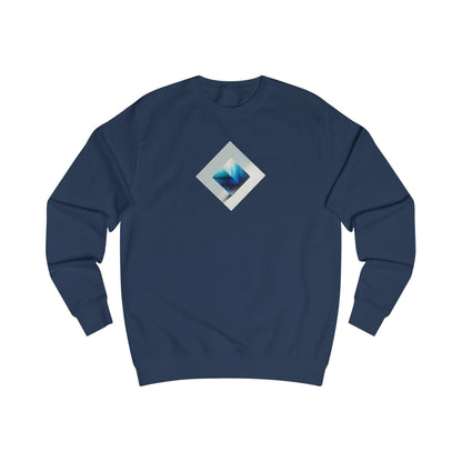 Square Blue  Men's Sweatshirt - Zion Legend Fashions