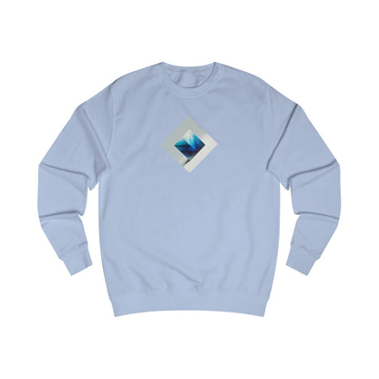 Square Blue  Men's Sweatshirt - Zion Legend Fashions