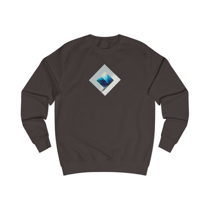 Square Blue  Men's Sweatshirt - Zion Legend Fashions