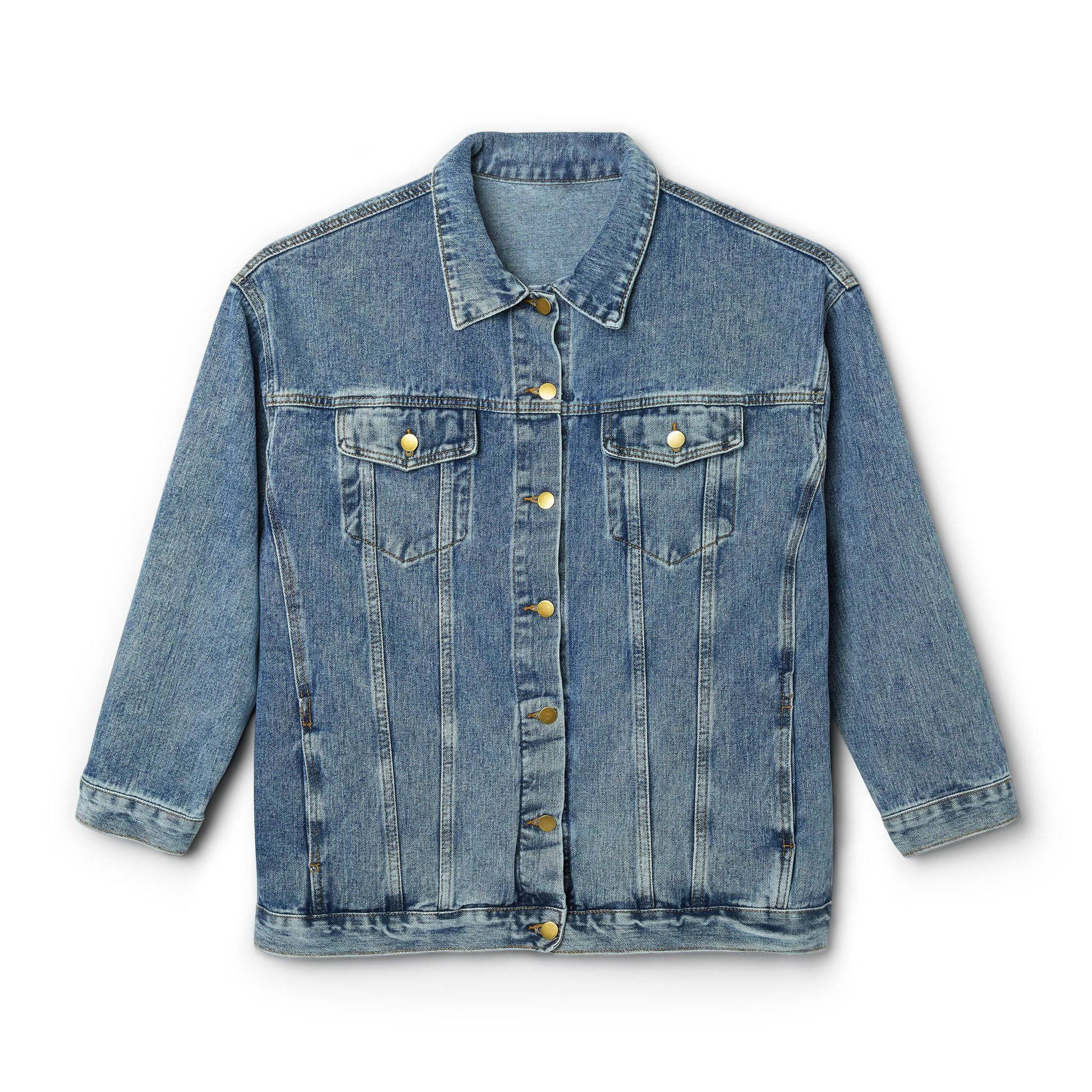 Wave Women's Denim Jacket  -  Shipped from United States - Zion Legend Fashions