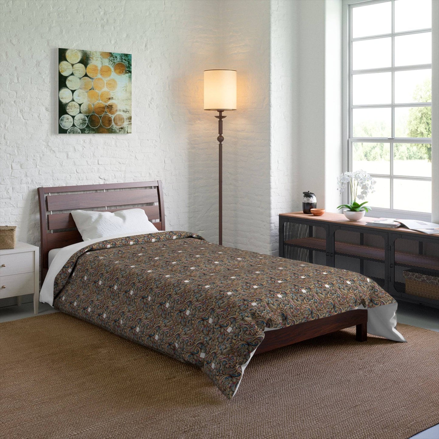 Multi colour Comforter 4 Sizes  - Only available in USA - Zion Legend Fashions