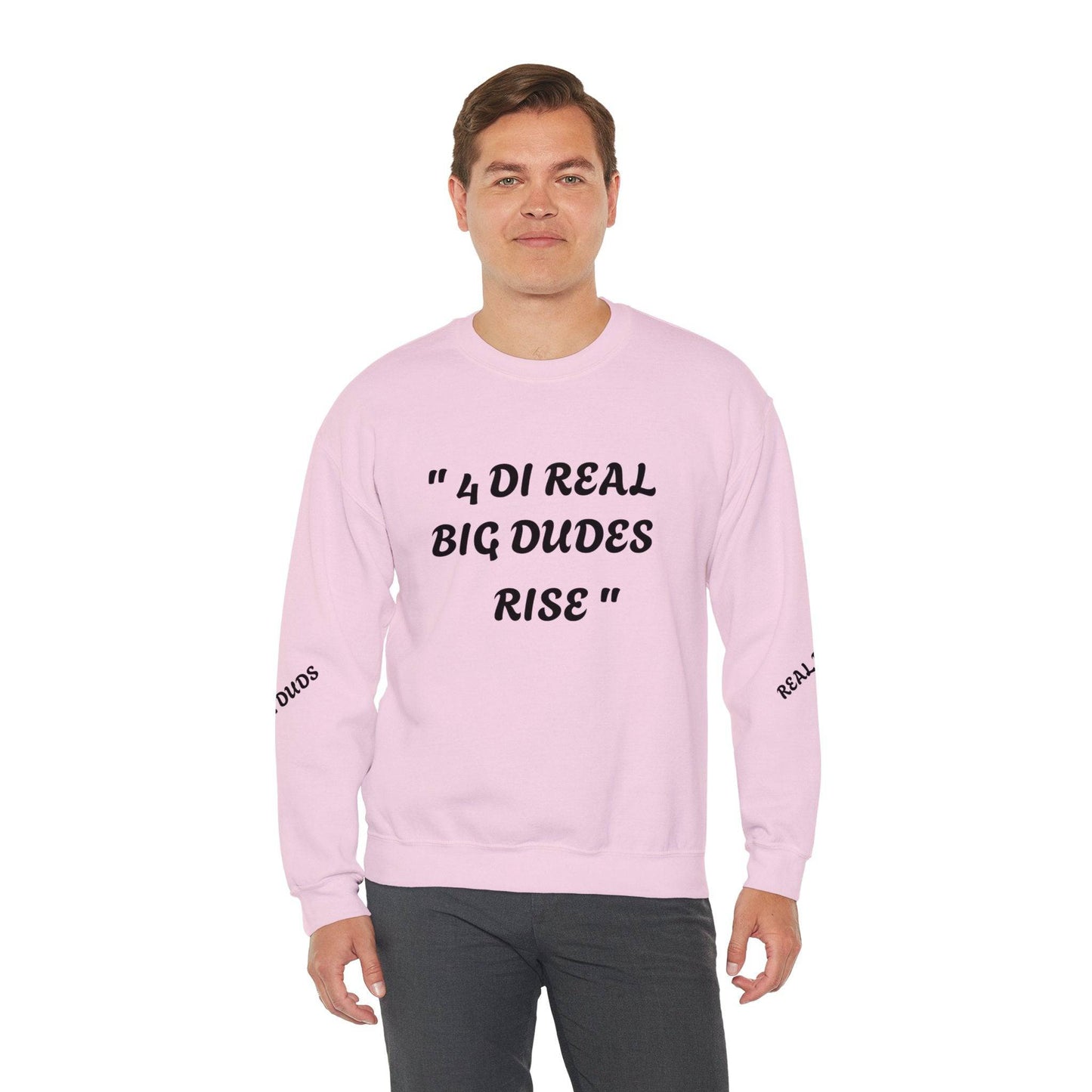4 DI Real Big Dudes Rise Unisex Heavy Blend™ Crewneck Sweatshirt - Zion Legend Fashions