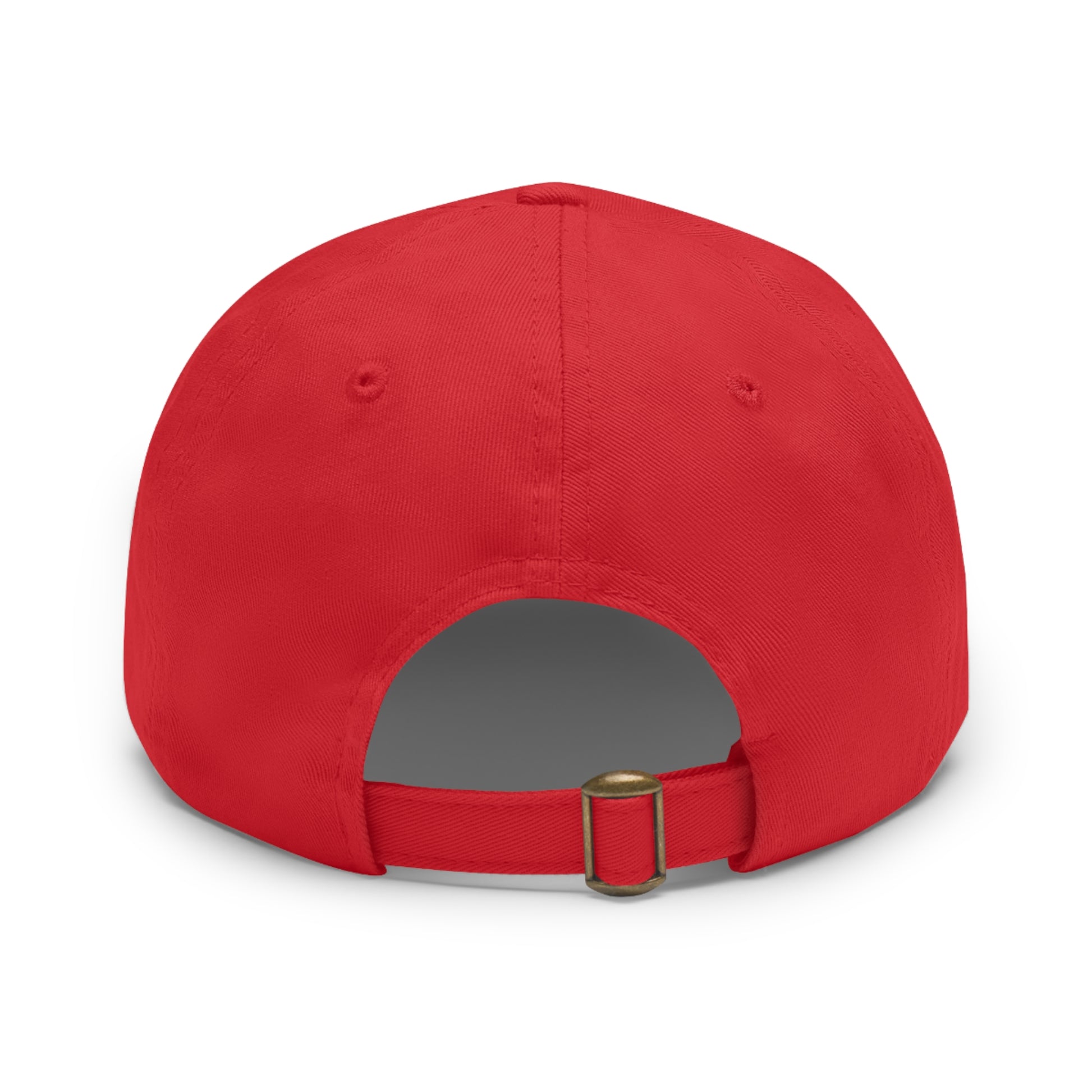 Dad Hat with Leather Patch (Rectangle)  -  Available USA Only - Zion Legend Fashions