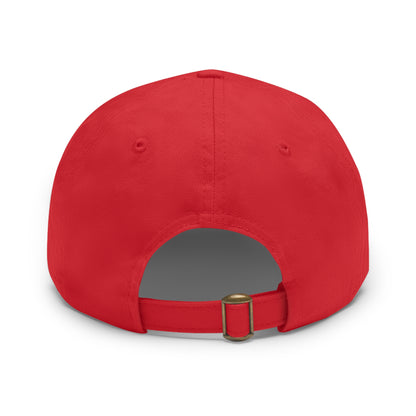 Dad Hat with Leather Patch (Rectangle)  -  Available USA Only - Zion Legend Fashions