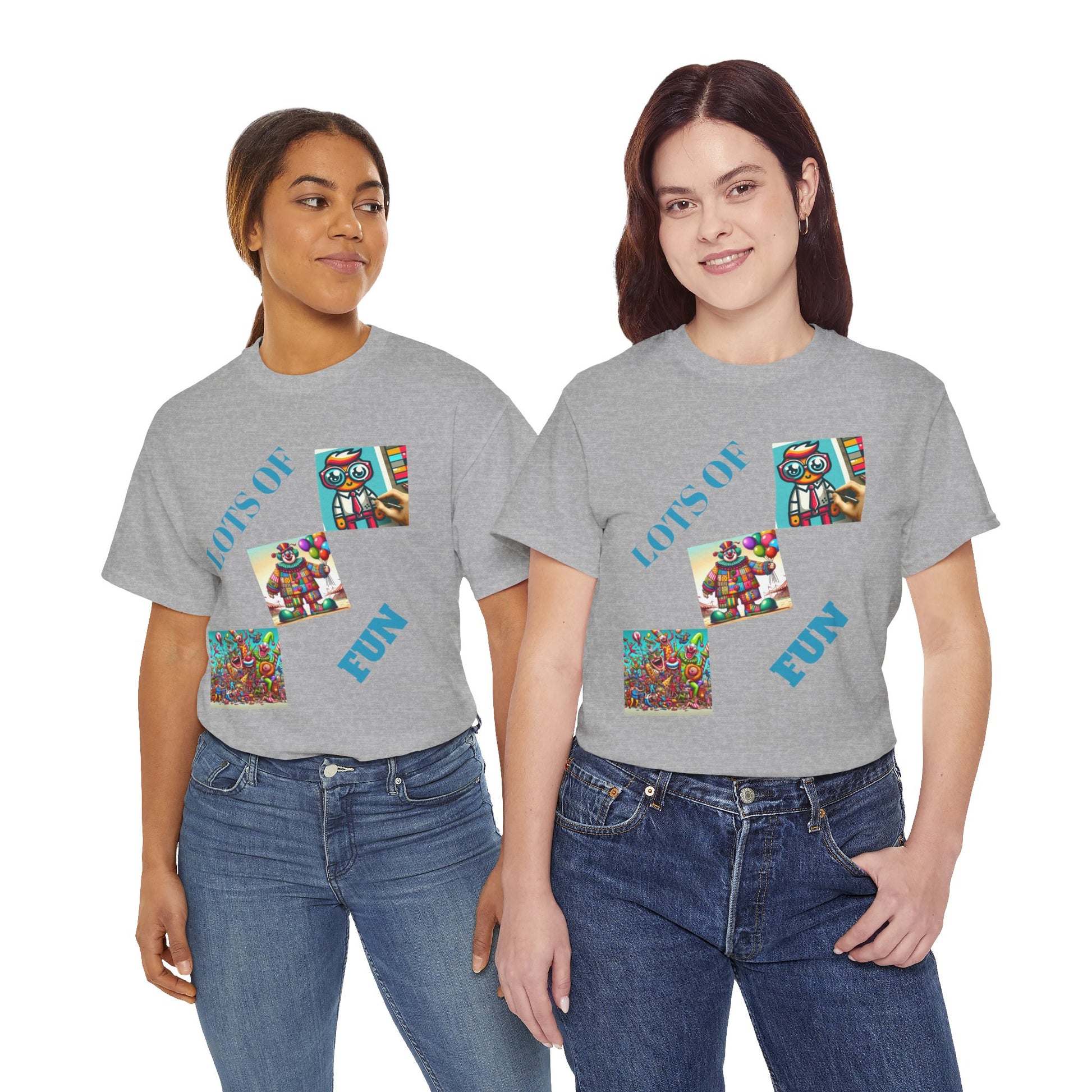 Lots of Fun Unisex  Heavy US Cotton T-Shirt - Zion Legend Fashions