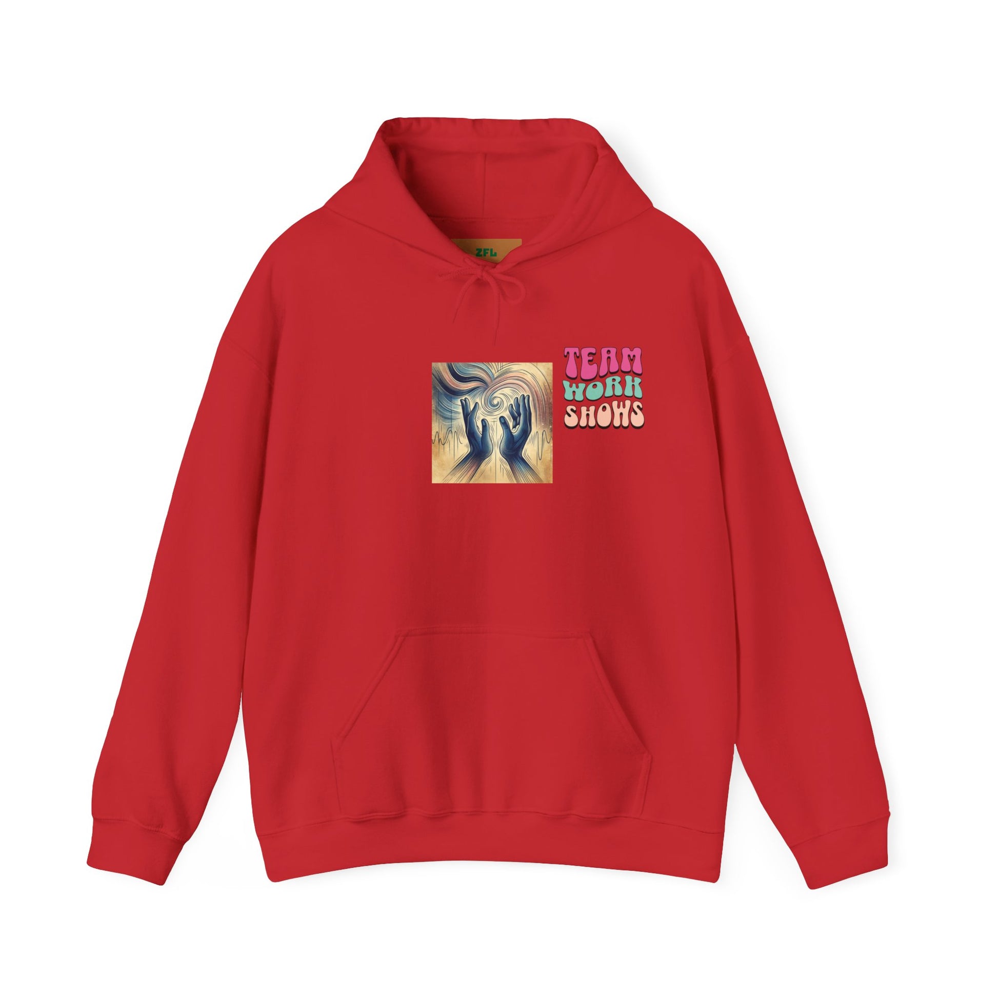 Team Work Unisex Heavy Blend™ Hooded Sweatshirt - Zion Legend Fashions