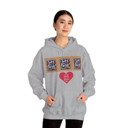 Funky Lett Unisex Heavy Blend™ Hooded Sweatshirt - Zion Legend Fashions