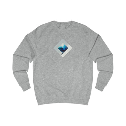Square Blue  Men's Sweatshirt - Zion Legend Fashions