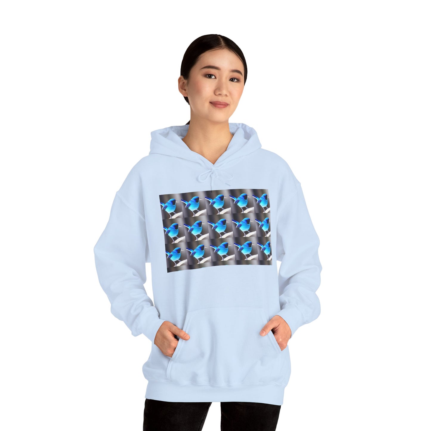 Blue Bird Unisex Heavy Blend™ Hooded Sweatshirt - Zion Legend Fashions