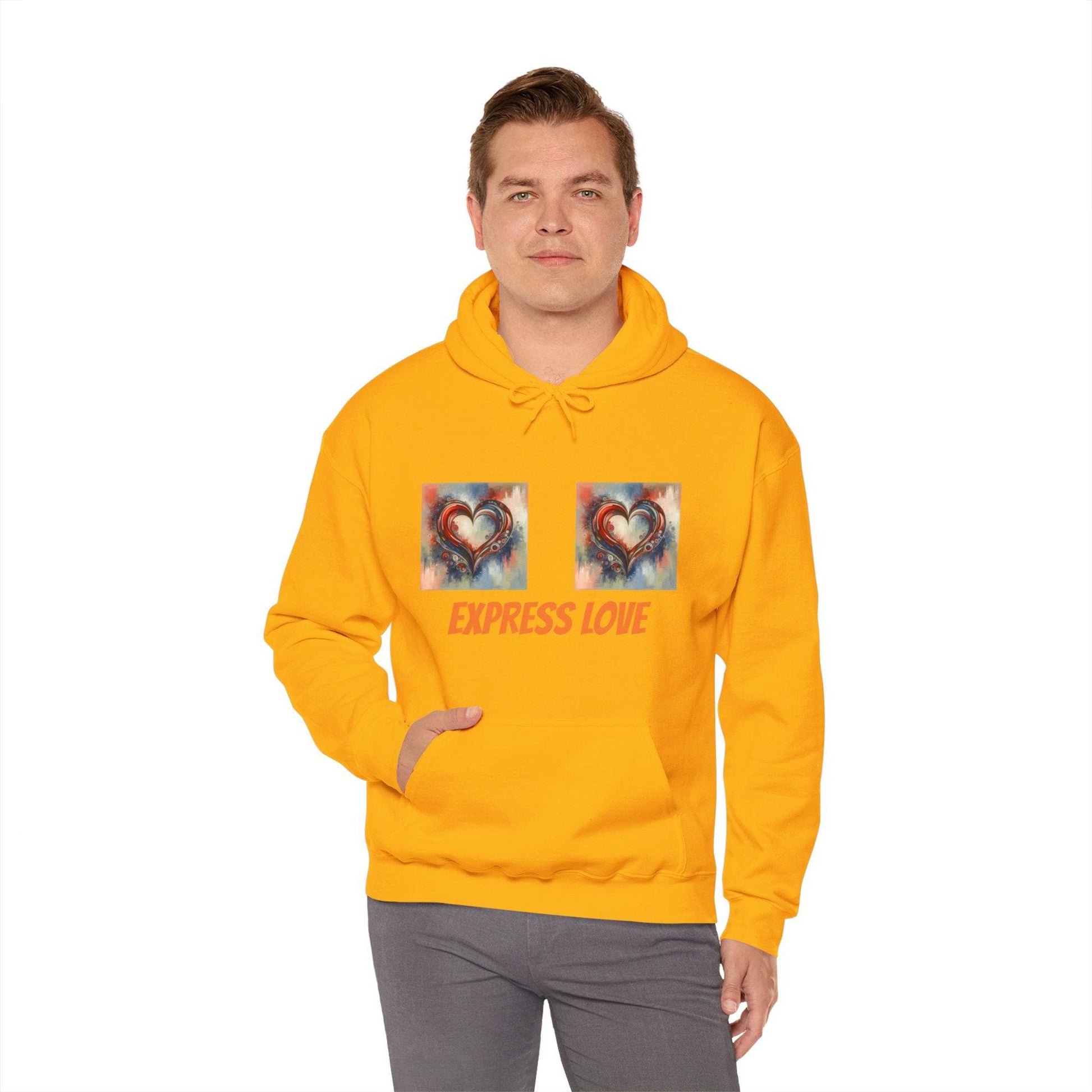 Love Unisex Heavy Blend™ Hooded Sweatshirt - Zion Legend Fashions