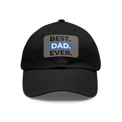 Dad Hat with Leather Patch (Rectangle)  -  Available USA Only - Zion Legend Fashions