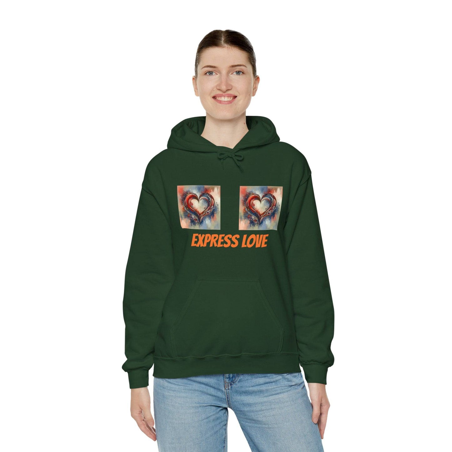 Love Unisex Heavy Blend™ Hooded Sweatshirt - Zion Legend Fashions