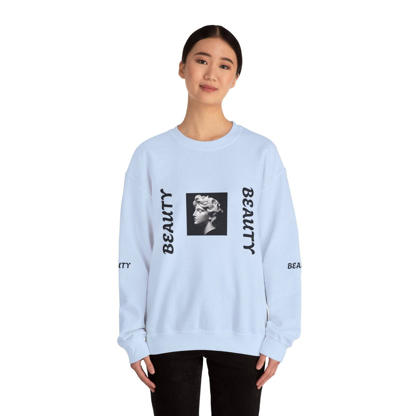 Beauty Unisex Heavy Blend™ Crewneck Sweatshirt - Zion Legend Fashions