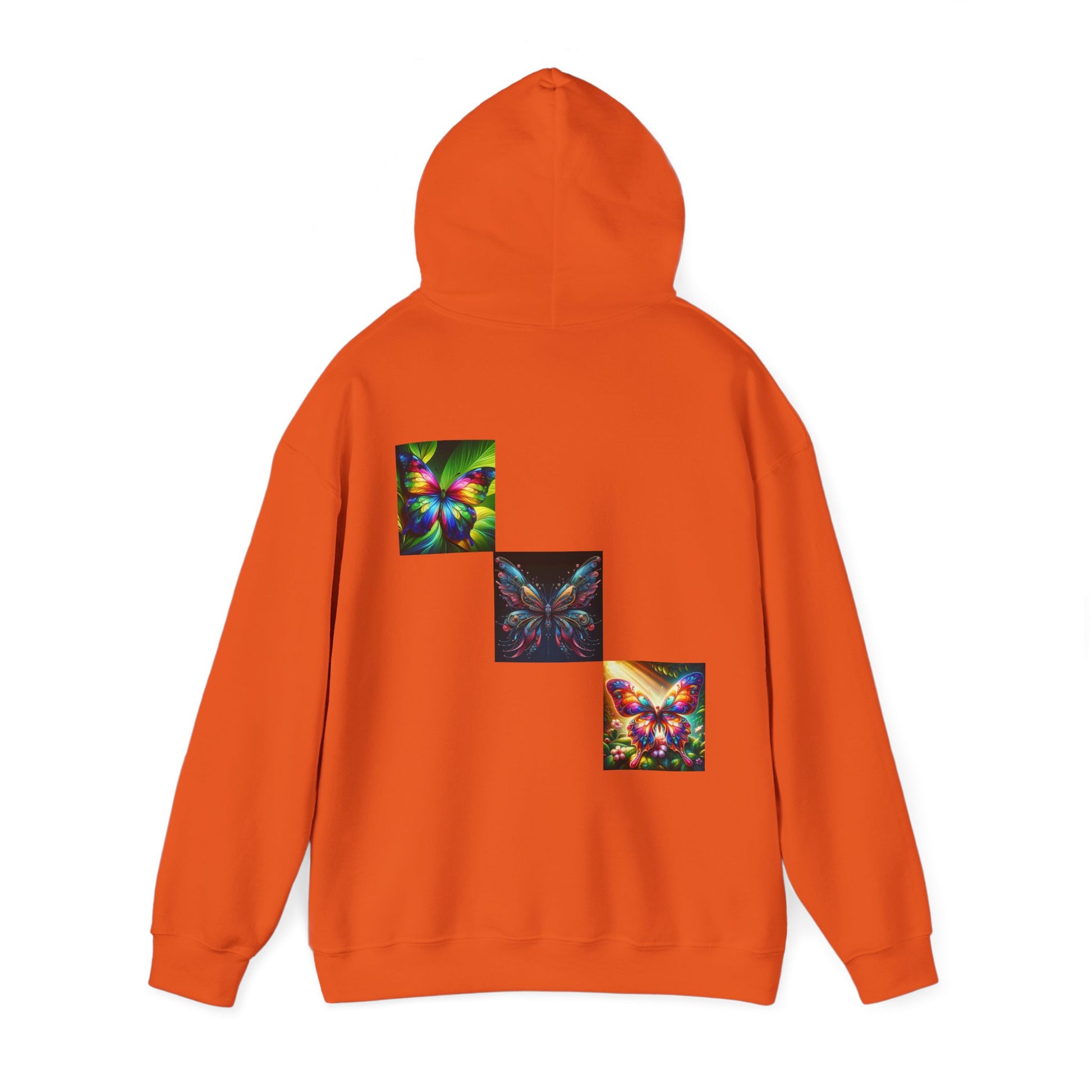 Butterflies Unisex Heavy Blend™ Hooded Sweatshirt - Zion Legend Fashions