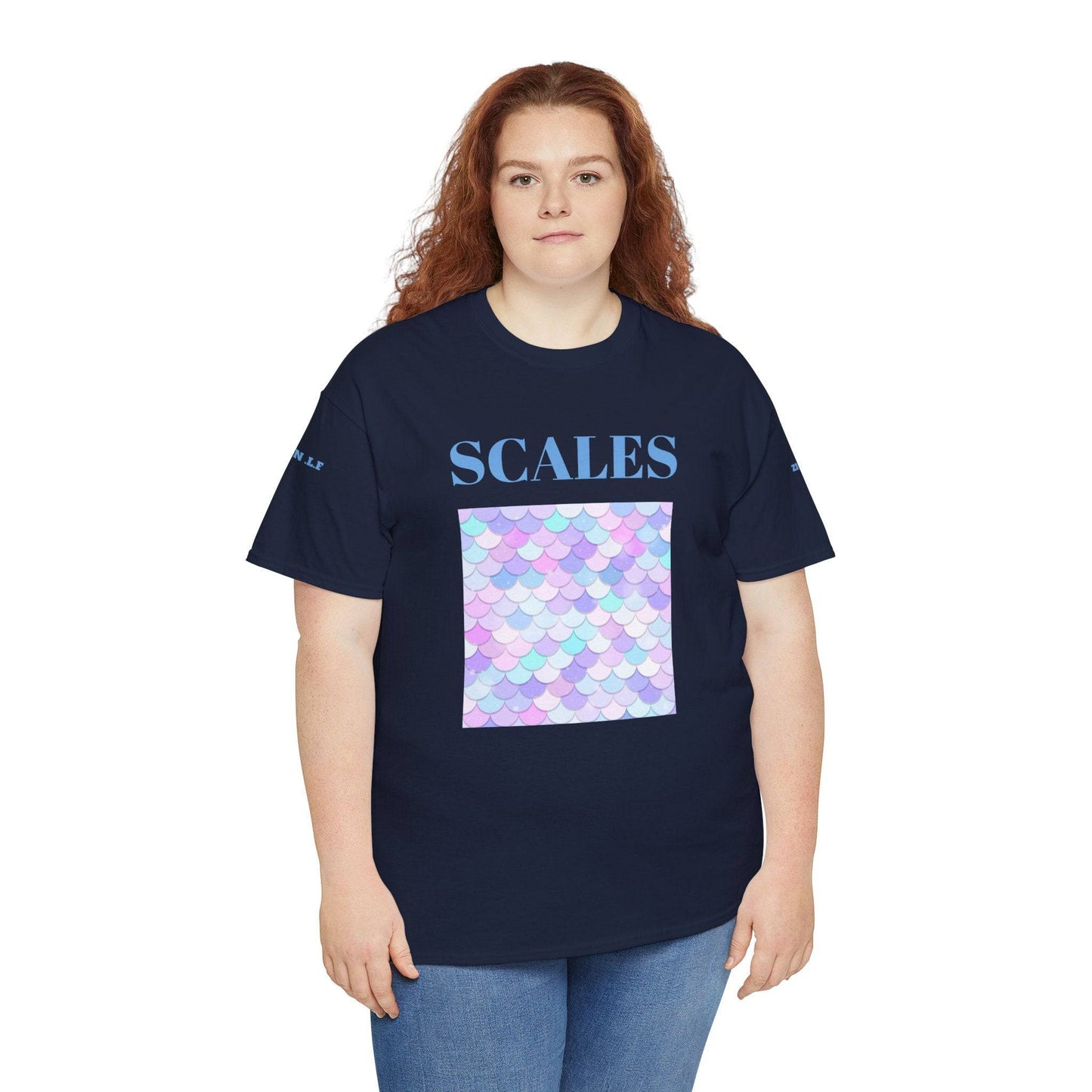 Vivacious Scales Unisex Heavy 100% Cotton Tee - Zion Legend Fashions