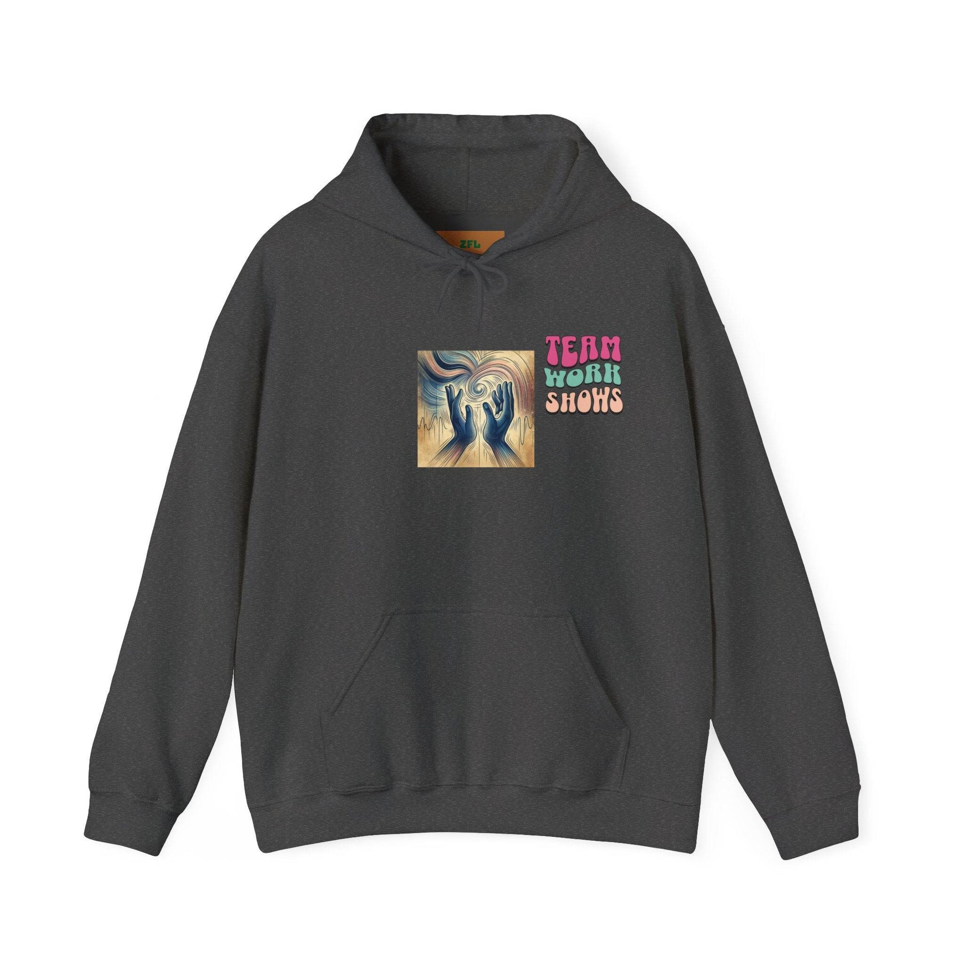 Team Work Unisex Heavy Blend™ Hooded Sweatshirt - Zion Legend Fashions