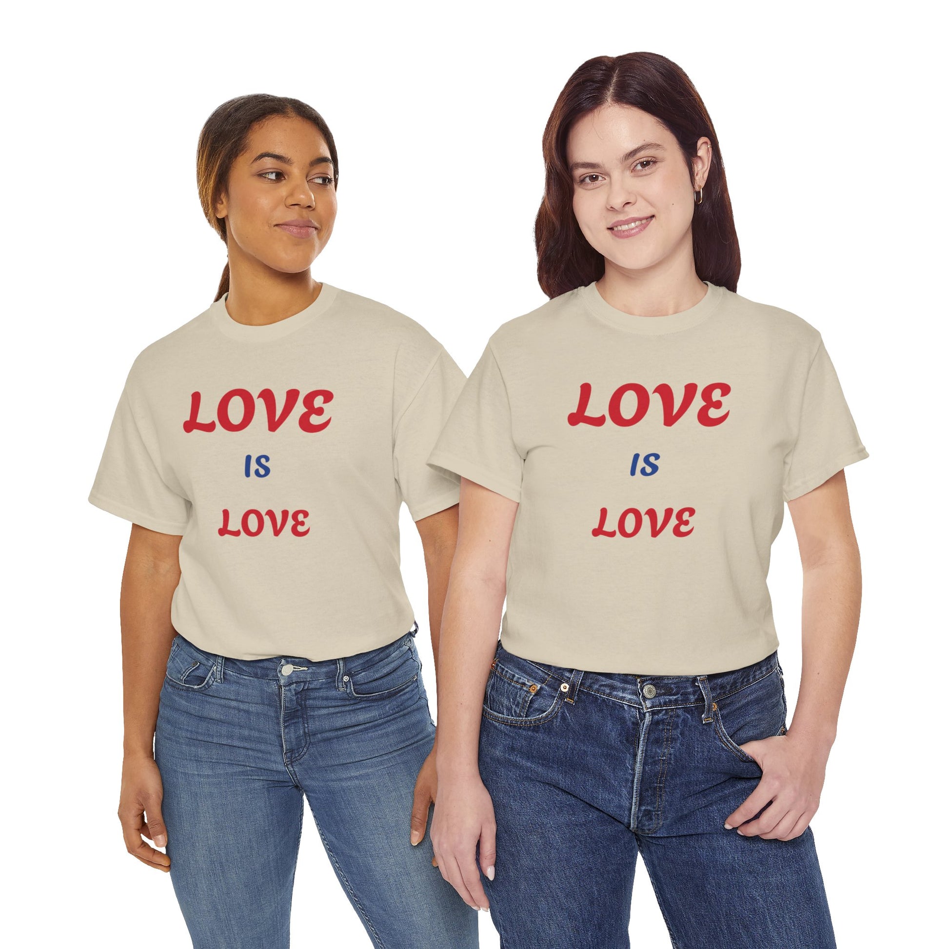 Love is Love  Heavy Cotton Tee - Zion Legend Fashions