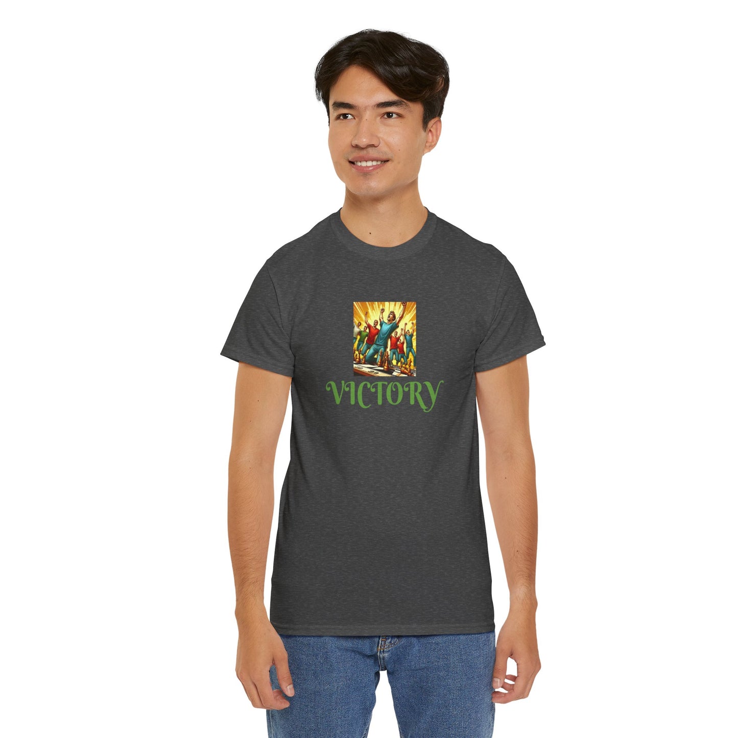 Victory Unisex Heavy Cotton Tee - Zion Legend Fashions