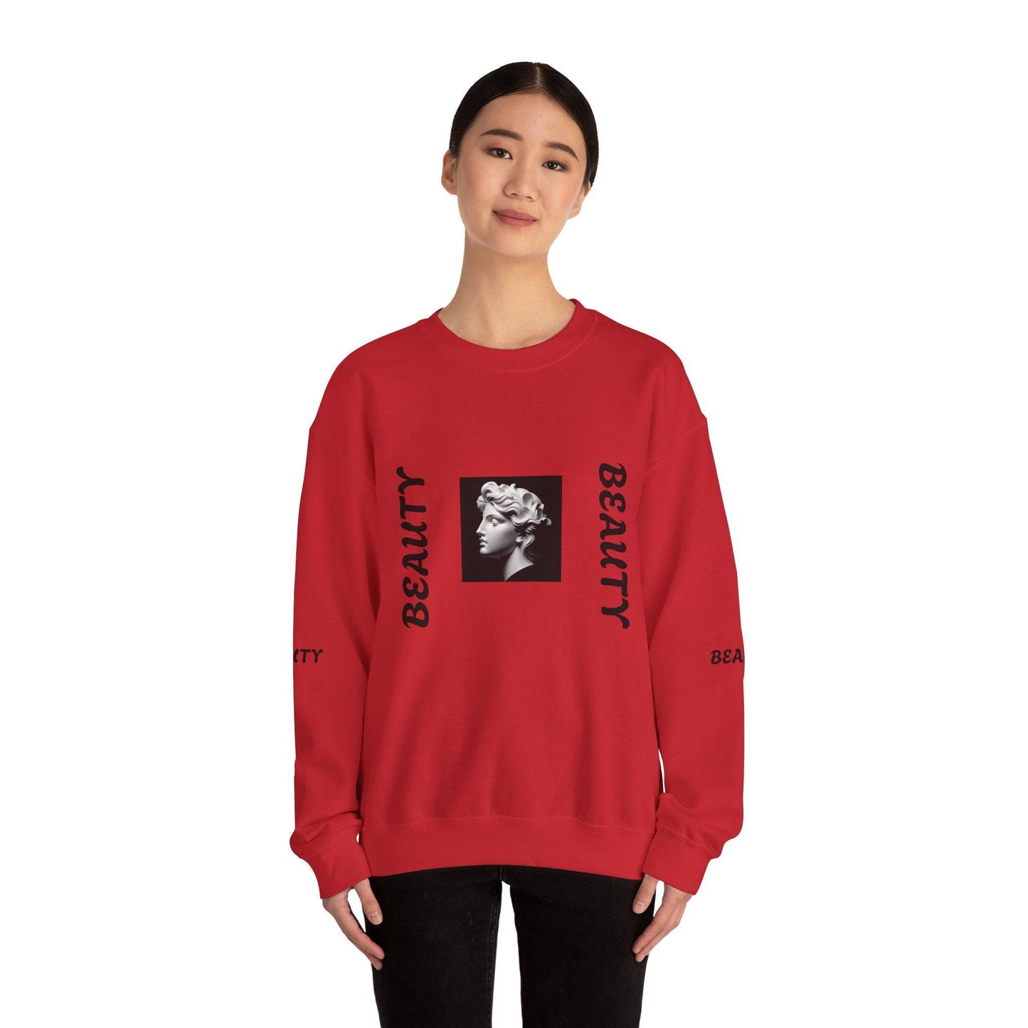 Beauty Unisex Heavy Blend™ Crewneck Sweatshirt - Zion Legend Fashions
