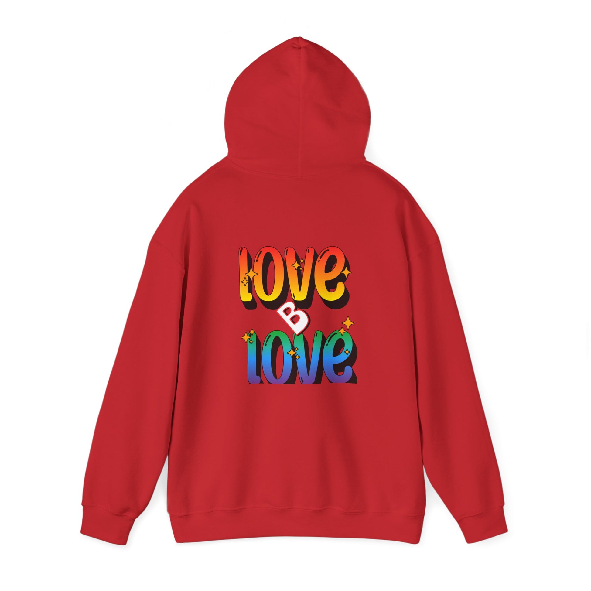 Love B Love  Vibrant colourful Unisex Heavy Hoodies sweatshirt - Zion Legend Fashions