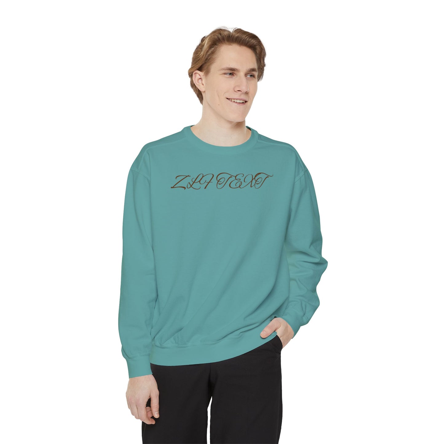 Scroll Unisex Garment-Dyed Sweatshirt - Zion Legend Fashions