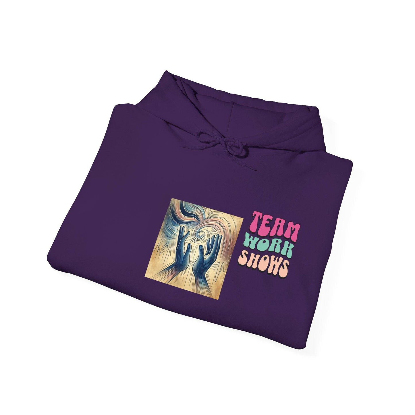 Team Work Unisex Heavy Blend™ Hooded Sweatshirt - Zion Legend Fashions