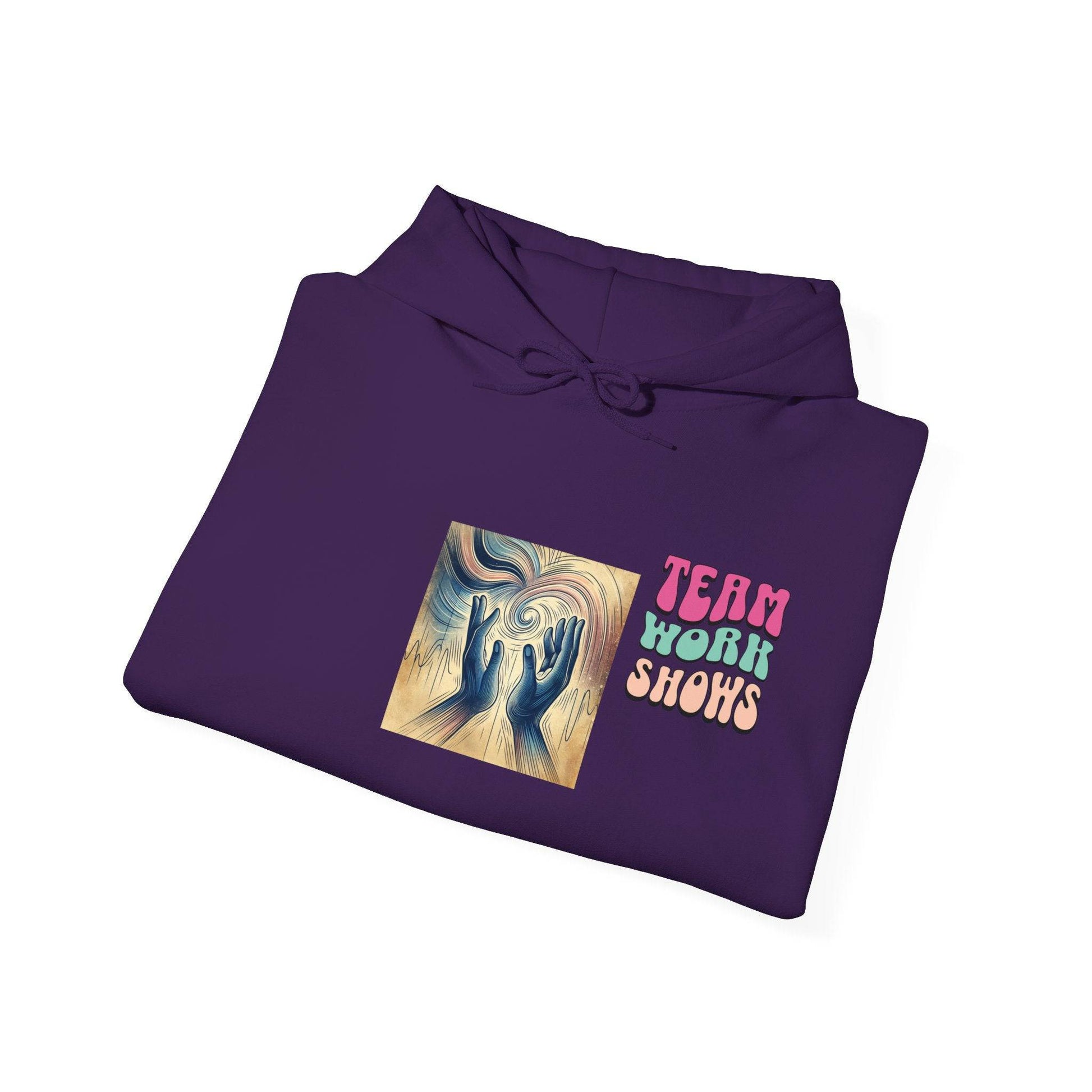 Team Work Unisex Heavy Blend™ Hooded Sweatshirt - Zion Legend Fashions