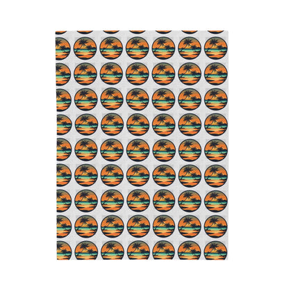 Africa sun set Velveten Plush Blanket   -  Available in USA Only - Zion Legend Fashions