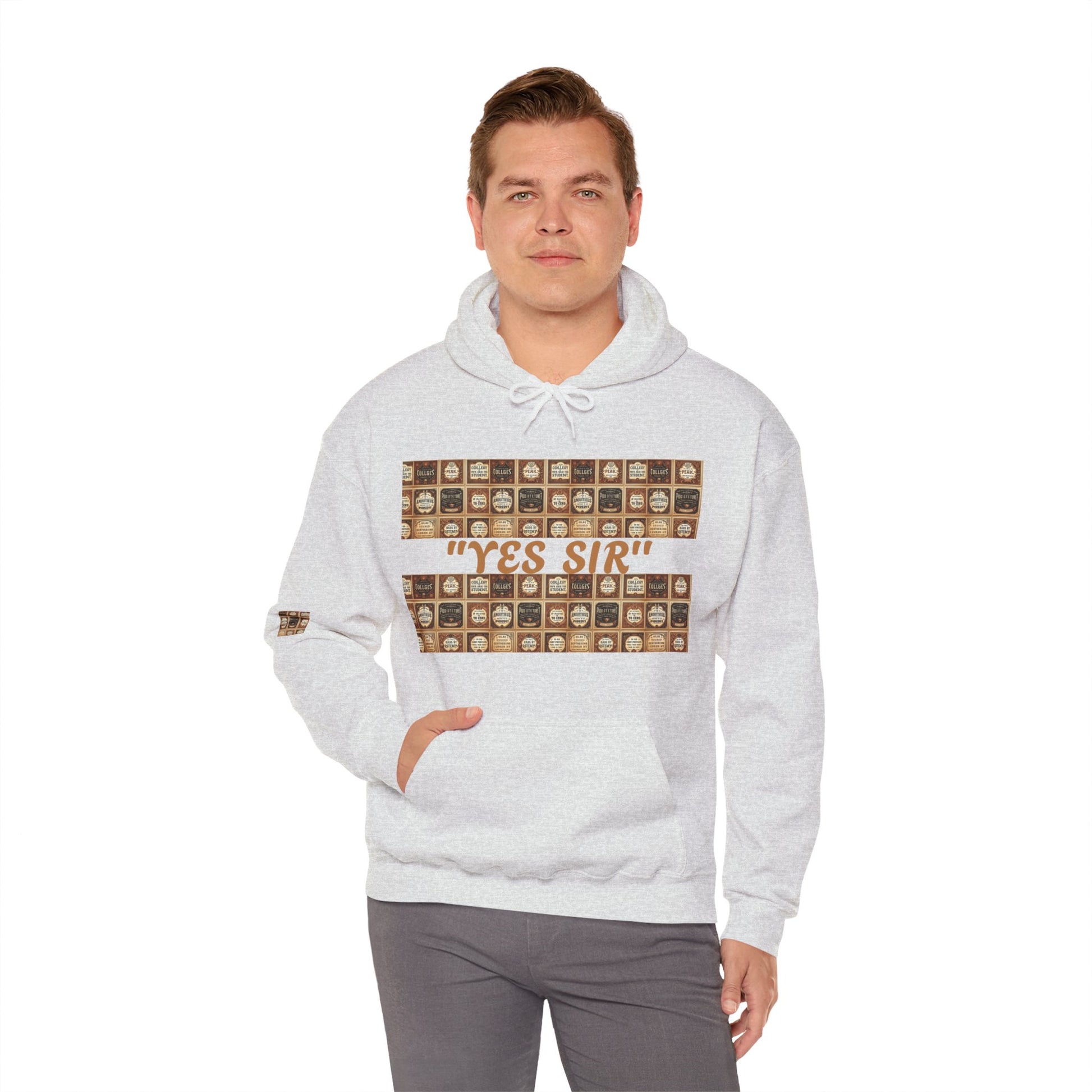 Yes Sir Unisex Heavy Blend™ Hooded Sweatshirt - Zion Legend Fashions