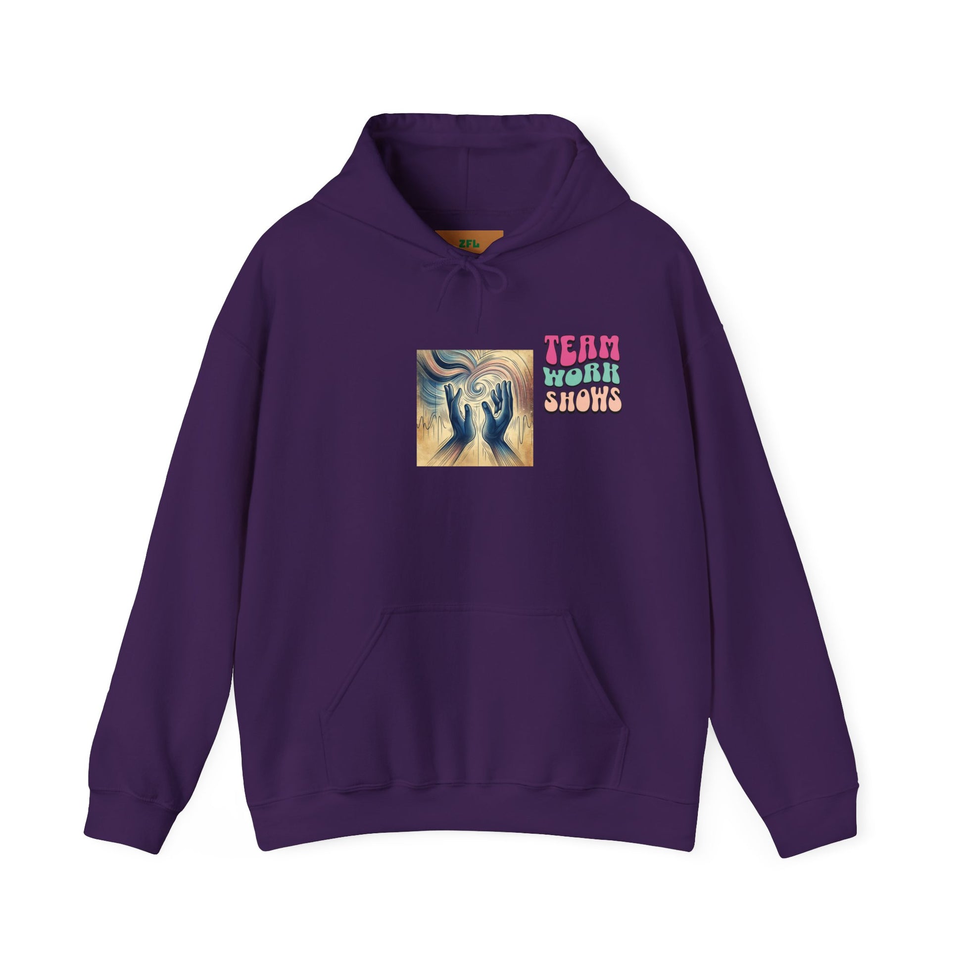 Team Work Unisex Heavy Blend™ Hooded Sweatshirt - Zion Legend Fashions