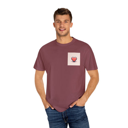Small Love Unisex Garment-Dyed T-shirt - Zion Legend Fashions