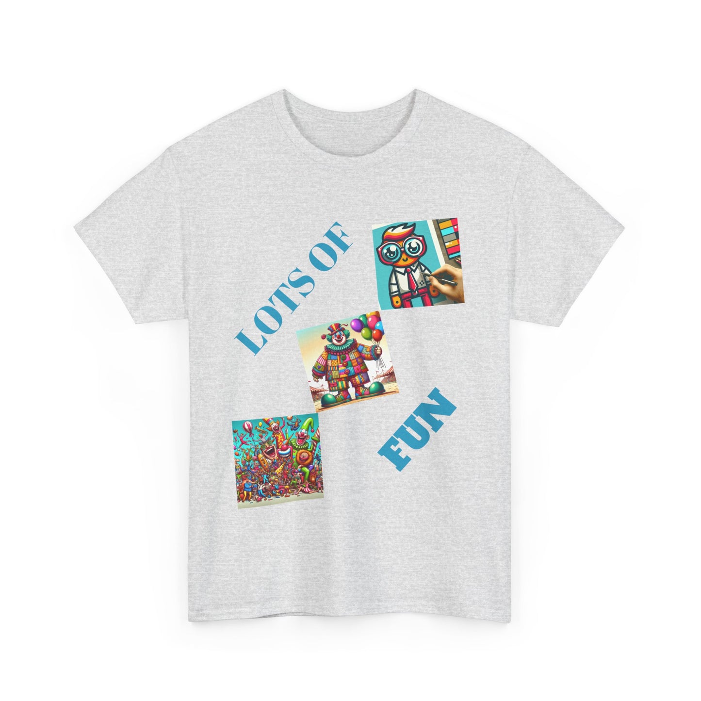 Lots of Fun Unisex  Heavy US Cotton T-Shirt - Zion Legend Fashions