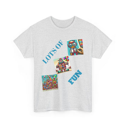 Lots of Fun Unisex  Heavy US Cotton T-Shirt - Zion Legend Fashions