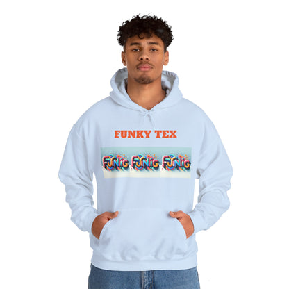 Funky Tex Unisex Heavy Blend™ Hooded Sweatshirt - Zion Legend Fashions