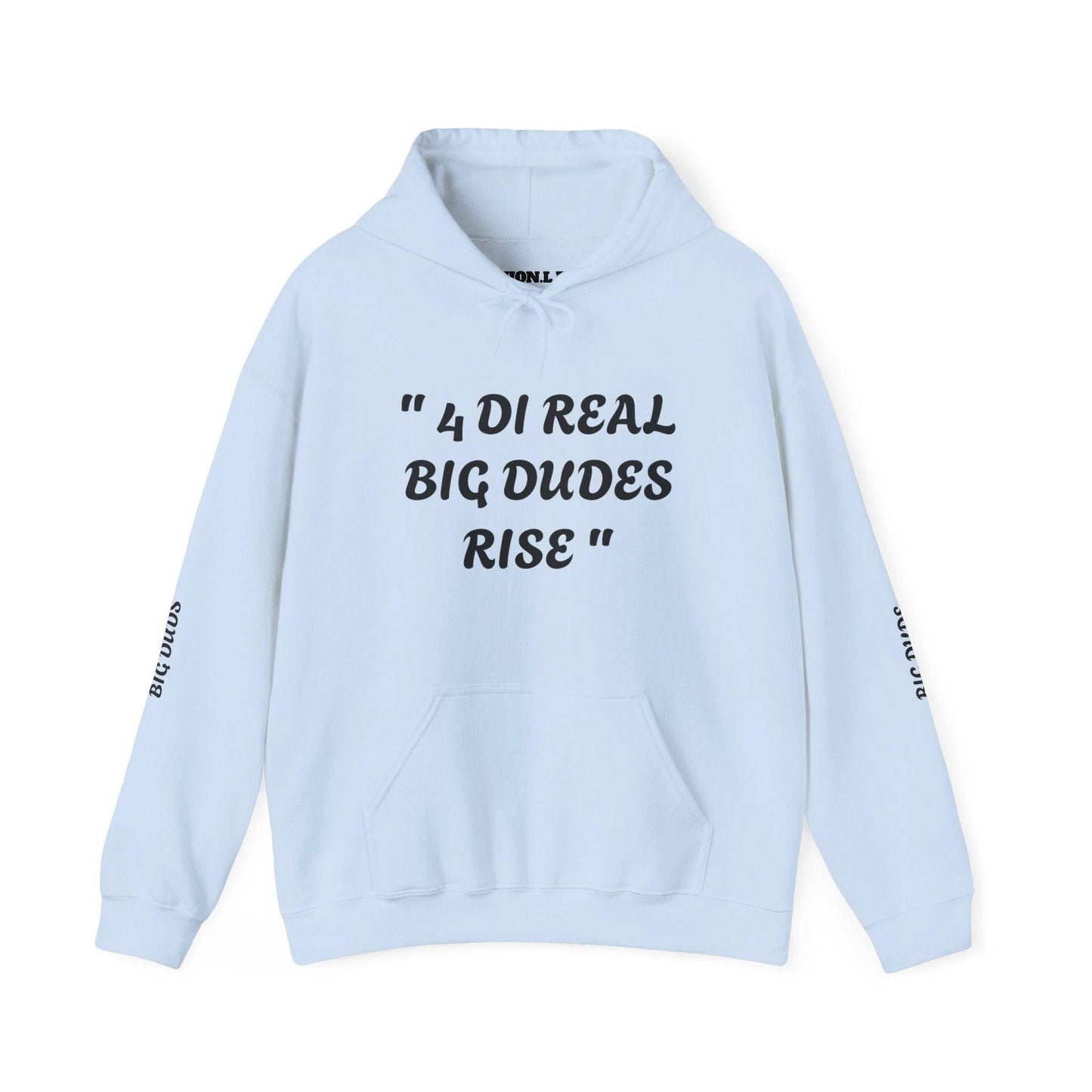 4 Di Real Big Dudes Rise Unisex Heavy Blend™ Hooded Sweatshirt - Zion Legend Fashions
